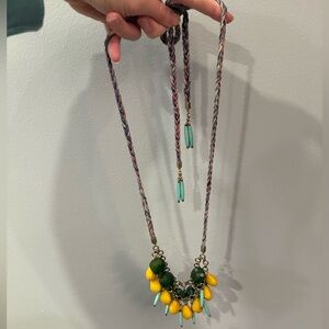 Anthropologie Beaded Necklace
